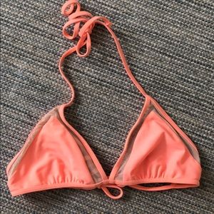 Aerie tie bikini top